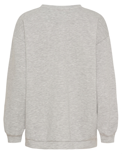 Marta du Chateau - MDCHibiscus Sweatshirt - Grey/Black